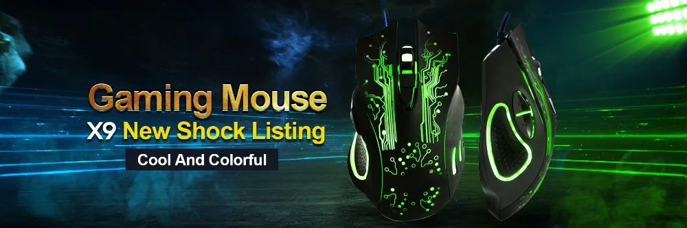 Эргономичная Проводная игровая мышь с 7 кнопками 5500 dpi светодиодный USB компьютерная мышь для геймеров X7 Silent Mause с подсветкой для ПК и ноутбука