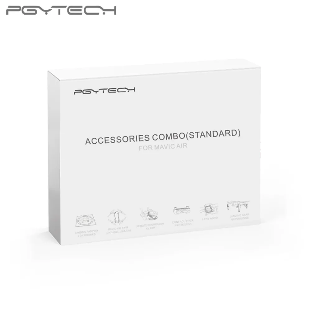 PGYTECH DJI Mavic Air standard Аксессуары комбинированная посадка раздвижение амортизатора шасси бленда посадочная площадка Дрон стикер тела для MAVIC AIR