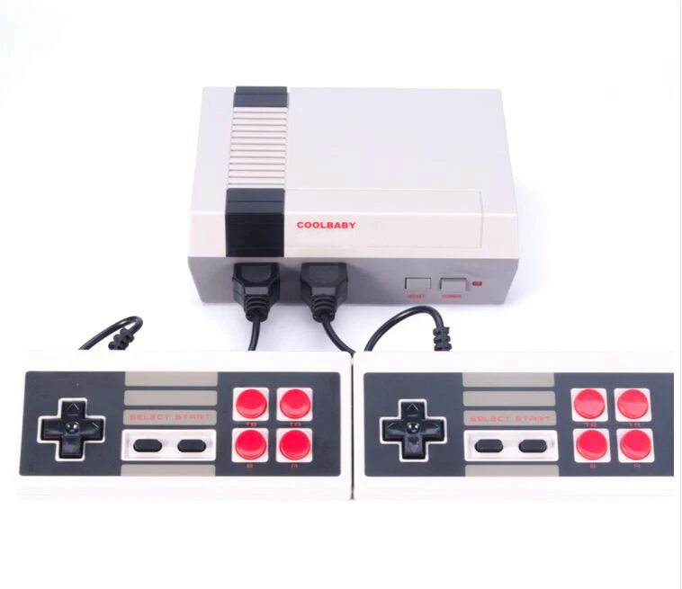 Новая классическая мини-игровая консоль в ретро стиле, встроенные 620 игр, 8 бит, PAL& NTSC, семейный ТВ, портативный игровой плеер, двойные геймпады