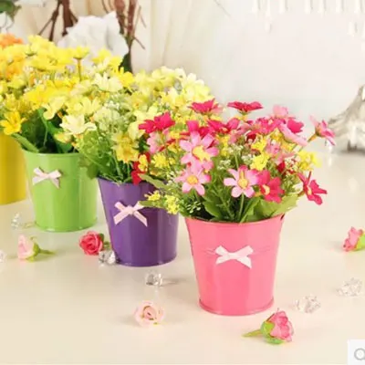 5 компл./лот декоративные цветы васос decorativos Флорес artificiais мини-Флорес