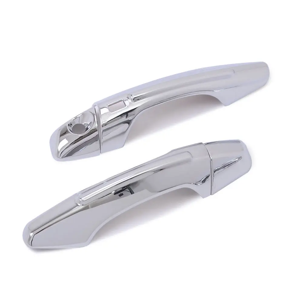For Hyundai Santa Fe ix45 2013 2014 2015 ABS New Chrome Exterior Door Handle Cover trim Accessories Car Styling Free Shipping | Автомобили