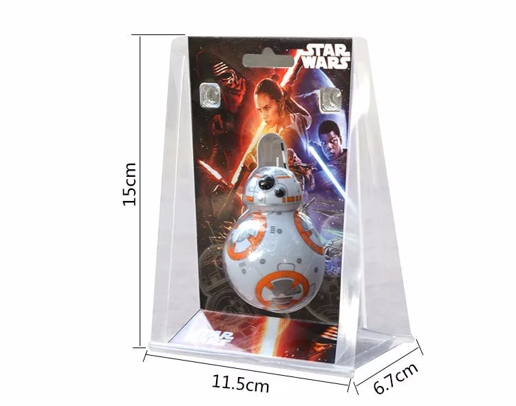 8,5 см Звездные Войны Пробуждение силы BB8 игрушка BB-8 дроид робот Дарума тумблер фигурка игрушки сумка Подвеска Рождественский подарок для детей