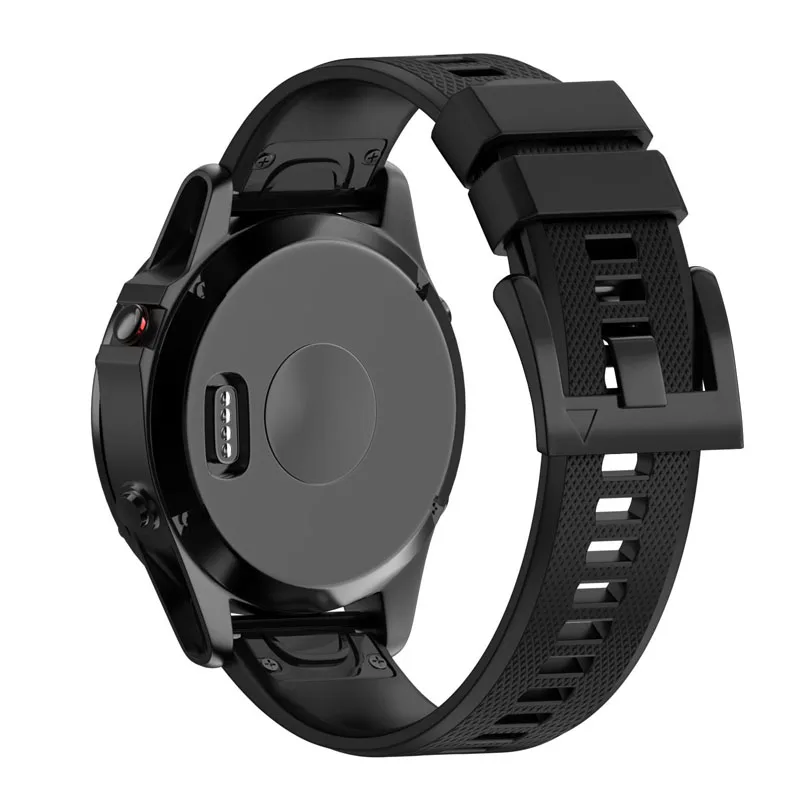 26 22 20 мм Quick Release Easy Fit Силиконовый ремешок для наручных часов Garmin Fenix 5X Plus/Fenix 5 Plus/Fenix 5S Plus