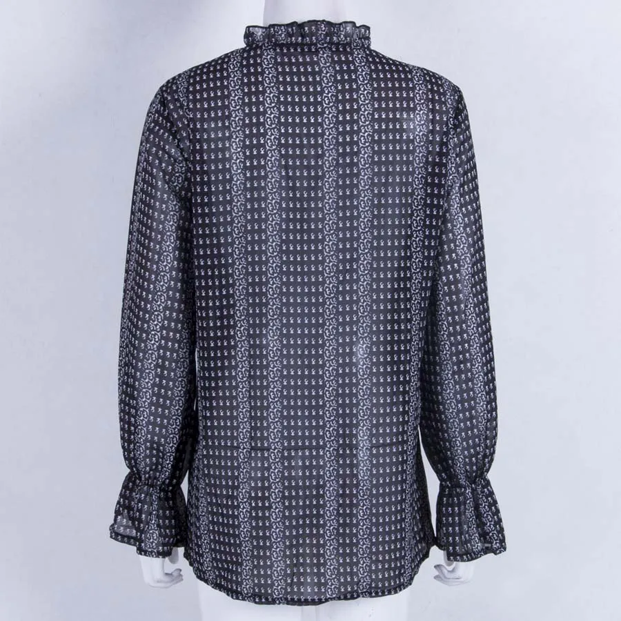 Женская Повседневная Свободная мешковатая туника с v-образным вырезом в стиле