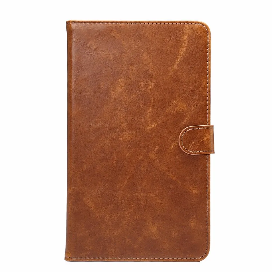 Смарт Защитный кожаный чехол для Huawei MediaPad m2 m2-801w m2-803l Huawei m2 8.0 Tablet Case Роскошные Crazy Horse узор