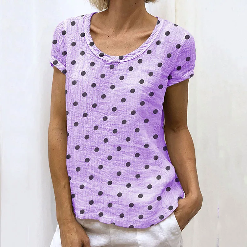 Женские топы женская футболка пуловер модная пляжная с круглым вырезом