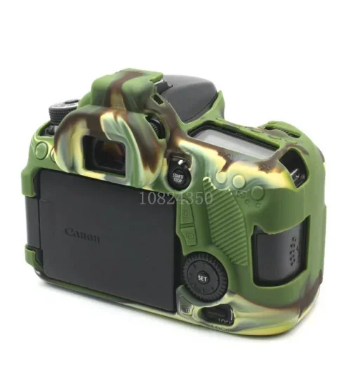 Красивый мягкий силиконовый чехол для телефона камеры объектива Canon 80D 70D