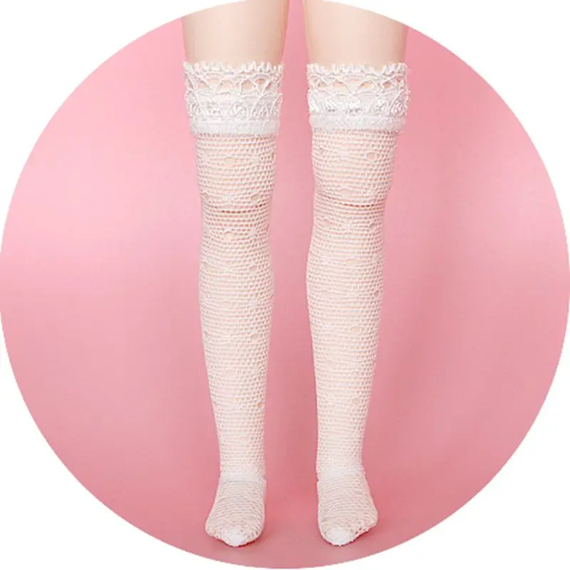 1 пара узорчатых кружевных носков для куклы блайз длинные чулки носки Барби кукол