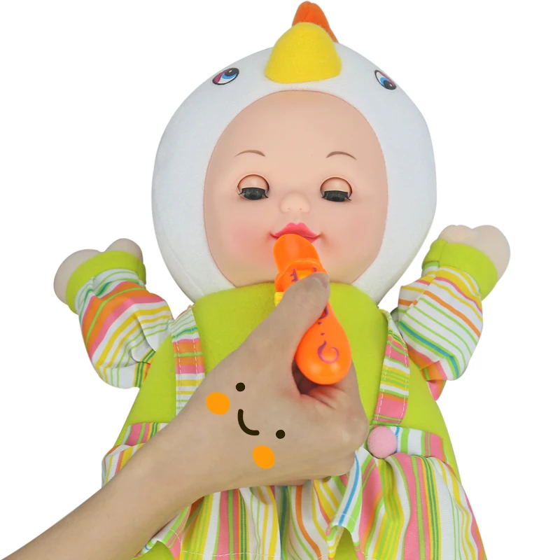 Хит продаж милый мультфильм Мягкие плюшевые мягкие курица куклы Reborn Детские