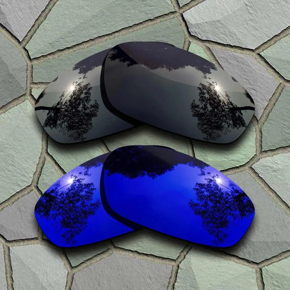 Black-Violet Blue Солнцезащитные очки поляризованные Сменные линзы для Oakley Juliet-variets - Цвет линз: Black-Violet Blue