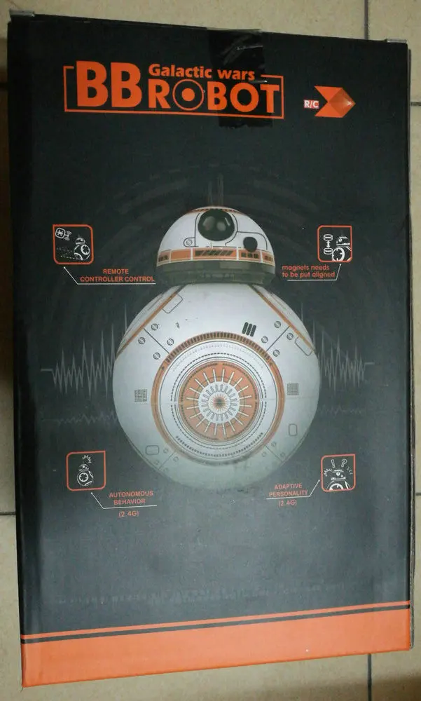 Звездные войны, радиоуправляемый робот, BB-8, Звездные войны, 2,4 г, пульт дистанционного управления, BB8, робот, интеллектуальный маленький шар, фигурка, игрушки, международный английский