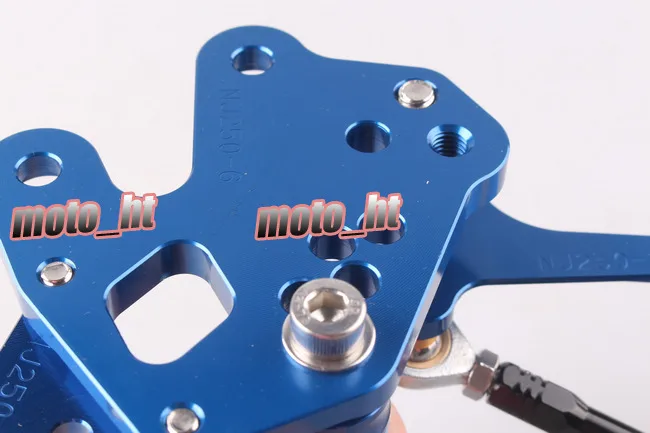 

CNC Adjustment Rearset Rear Set Footpegs Footrest Foot Pegs Rest For Kawasaki Ninja 250R EX250J 2008 2009 2010 2011 2012