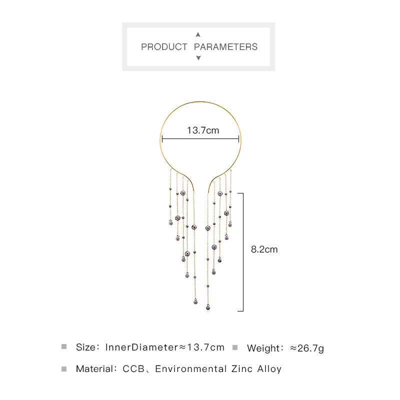 CCB бусы с длинной цепочкой и кисточкой ожерелье крутящим моментом 2019 модное чокер
