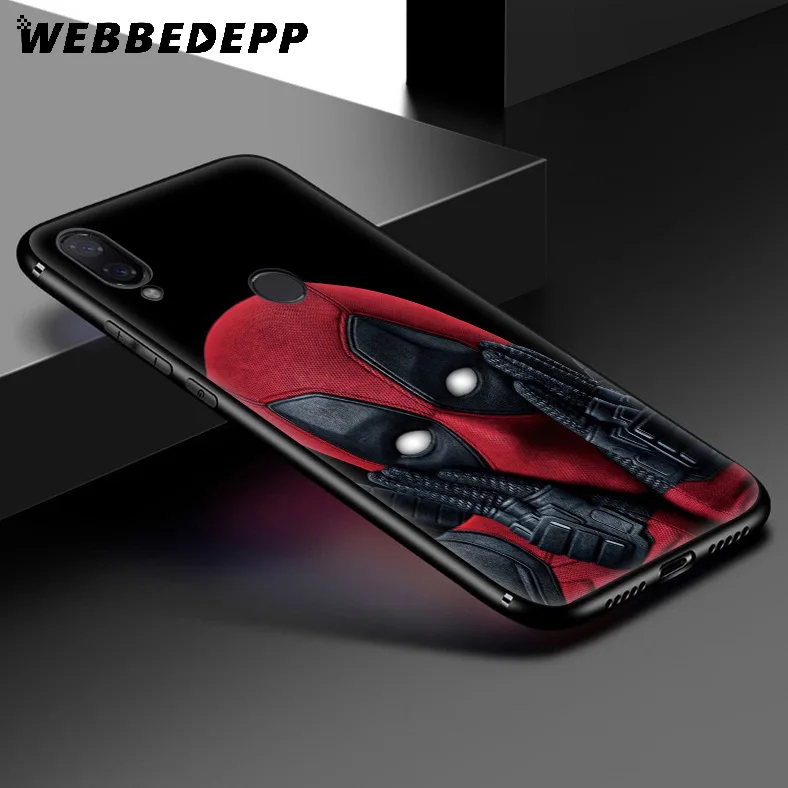 WEBBEDEPP Deadpool Dead Pool Cool Soft Case for Xiaomi Redmi K20 7A 4A 4X 5 5A 6 6A S2 Note 8 4 7 Pro Plus Prime |