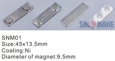 45x13 мм Магнитного Бейдж | Обустройство дома
