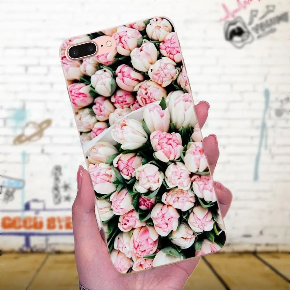 Pink Peonies On Sale Phone Case For Huawei Honor 4C 5A 5C 5X 6 6C 6A 6X 7 7X 8 9 V8 V10 Y3II Y5II Y6II G8 P7 Play Lite | Мобильные