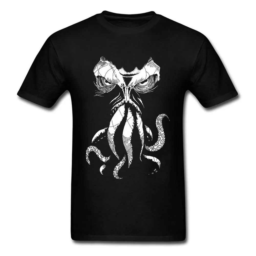 

Call of Cthulhu Wakes Lovecraft Tentacle Monster Novelty Tshirt Mens Summer Autumn Clothes Pure Cotton Neck Casual Tee Shirt