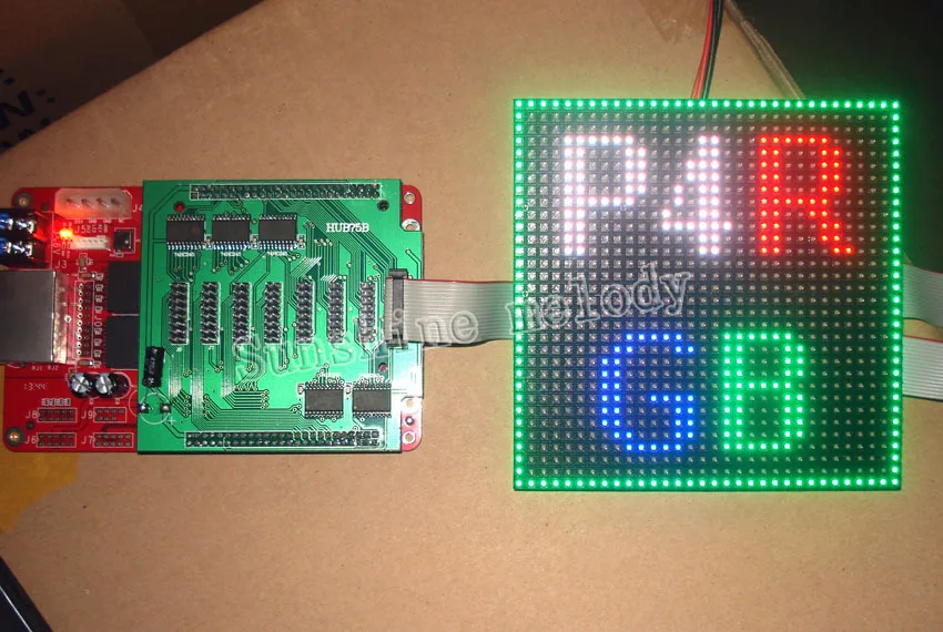 SMD 3 в 1 комнатный полноцветный P4 светодиодный модуль RGB HD дисплея 128 мм * 1/16