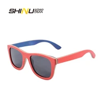 men wood sunglasses women retro vintage polarized skateboard wooden glasses oculos de sol big square summer goggle 68004