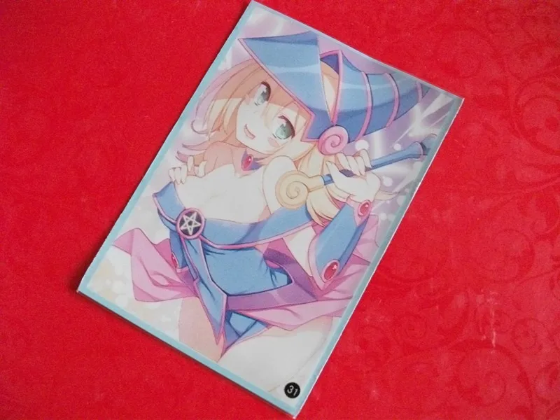 num 31 10 упаковок/комплект(500 шт) Yu-Gi-Oh! Косплей Yugioh темная волшебница аниме держатель карточек настольных игр рукава карточка барьер карта протектор игрушка - Цвет: num 31