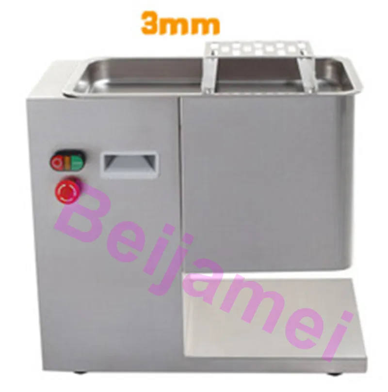 Preise BEIJAMEI Desktop Typ Edelstahl Elektrische Frische Fleisch Slicer Kommerziellen Fleisch Slicer Schneiden Fleisch Maschine