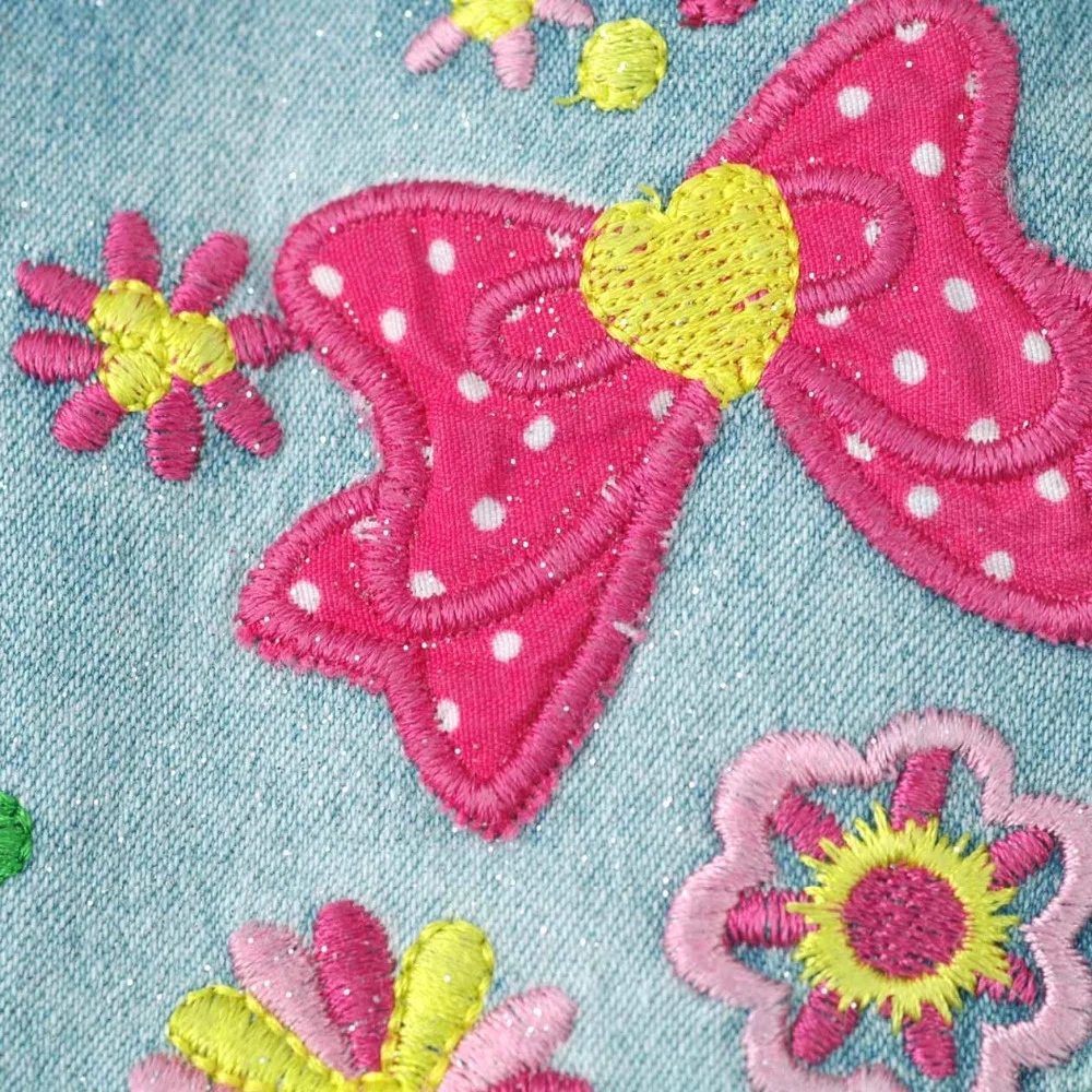 Юбка для девочек детская джинсовая юбка с цветочной вышивкой MH2358|skirts for girls|baby