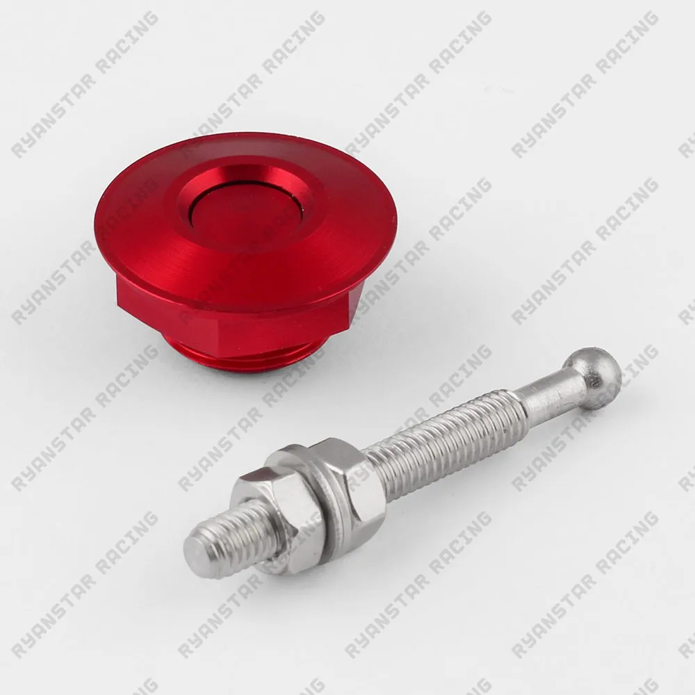 Универсальная алюминиевая кнопочная заготовка колпачок шкворень клип комплект