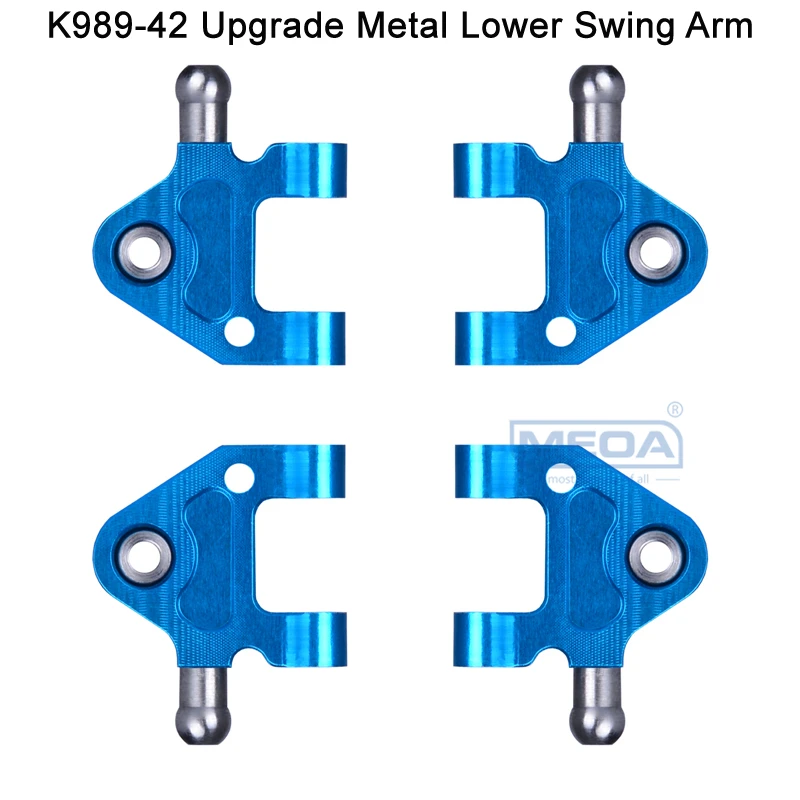 Wltoys RC автозапчасти обновленный сплав Matel 1/28 весы K989 поворотный рычаг верхняя