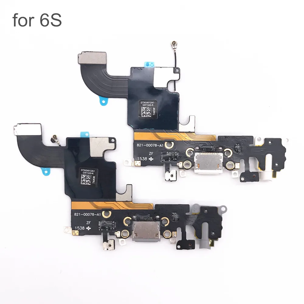 AYJ 10 шт. зарядный порт гибкий кабель для iPhone 5 5S SE 6 6S 7 8 Plus X Xr Xs Max USB зарядное устройство док-станция разъем для наушников аудио разъем