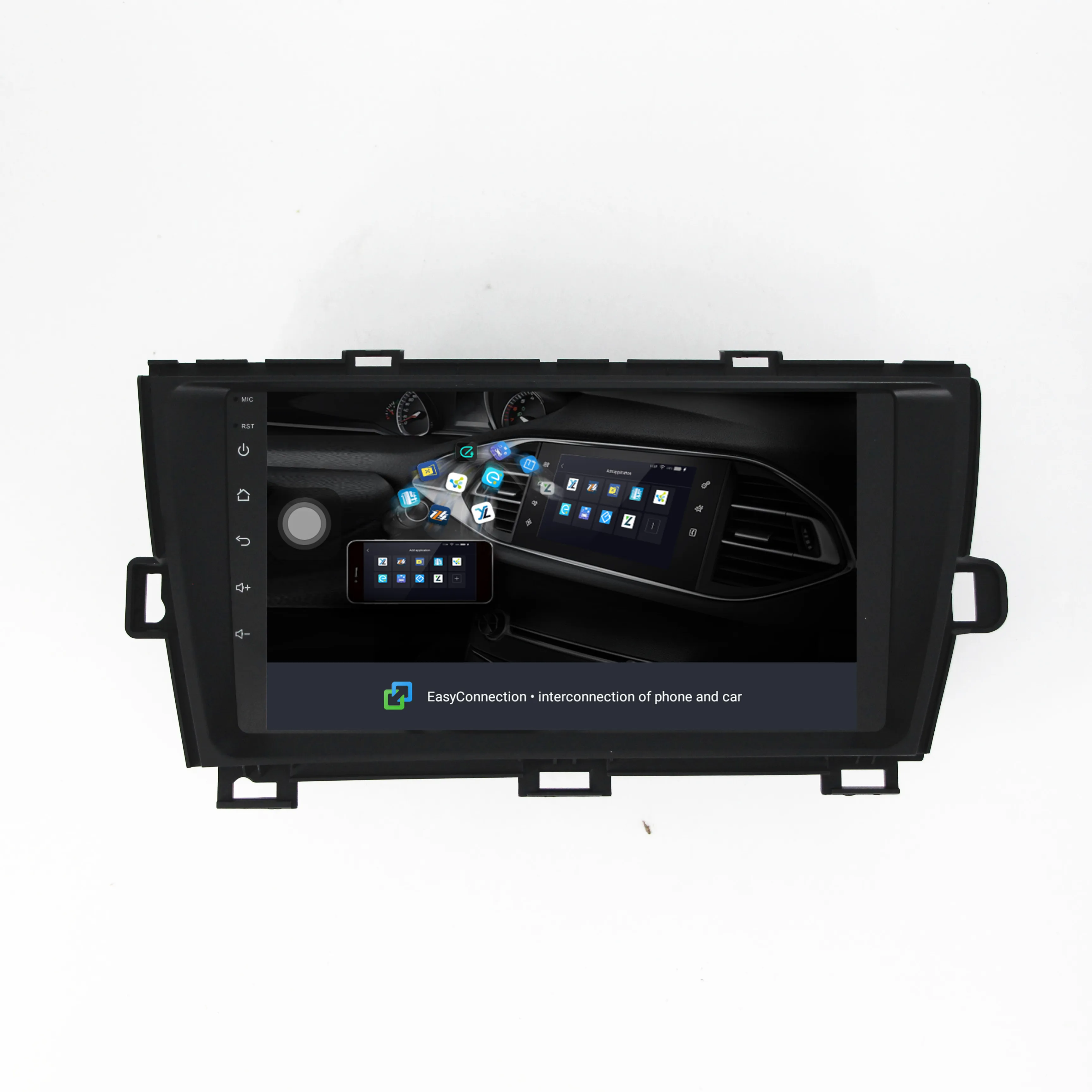 2din автомобильный gps навигатор мультимедийный плеер Android 8,1 стерео радио для Toyota Pruis 2009 2010 2011 2012 2013 Quade-core 2G+ 32G