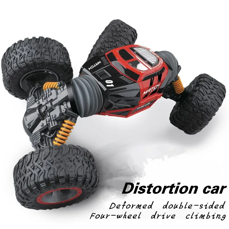 1:16 Scale Double-sided 2.4GHz RC Car One Key Transform All-terrain Off-Road Vehicle Varanid Climbing Truck Remote Control Toys | Игрушки и