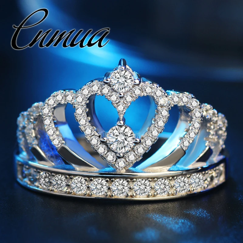 Свадебные кольца Anel модная новинка для королевы корона дизайн женское кольцо