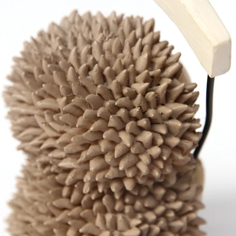 1 шт. Милая сказочная миниатюрная фигурка для сада Ёжик из смолы взрослых детей