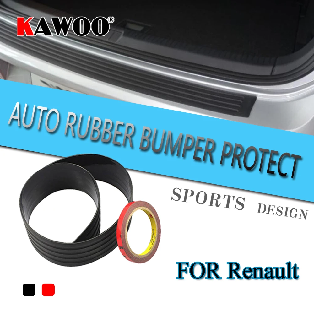 KAWOO защитная накладка для Renault Scenic 3 Megane 2 Fluence Modus Master резиновая на бампер Накладка