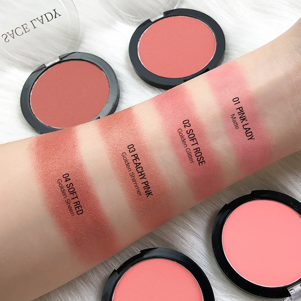 Sace леди монохромный румяна тумана лапша превышение текстуры способствует цвет