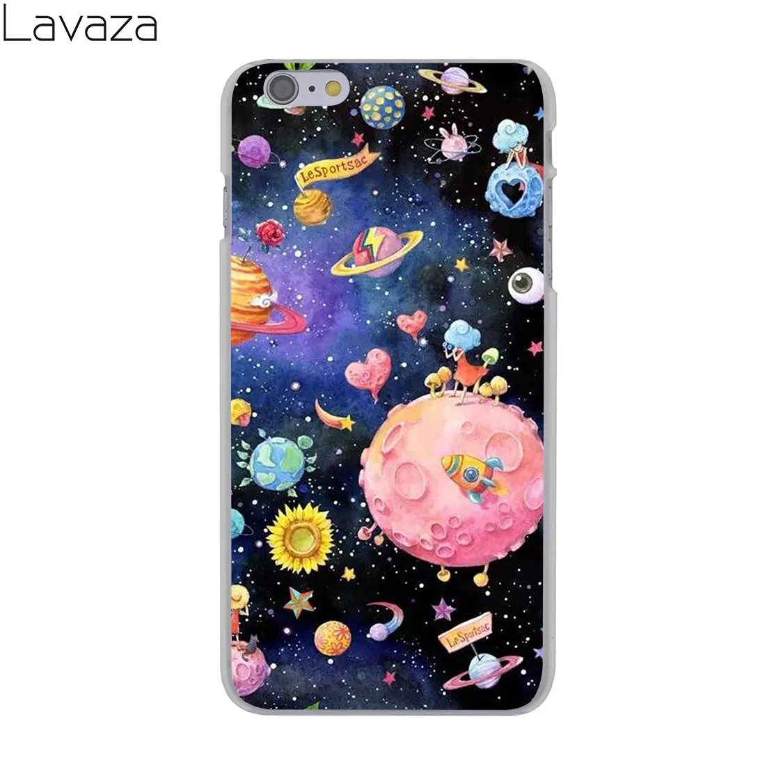 Lavaza Stars Moon астронавт воздушного корабля Cat 8Plus жесткий чехол для телефона iPhone XR X 11 Pro XS Max 8 7 6S 5 5S SE 4S 4 10 - Цвет: 4