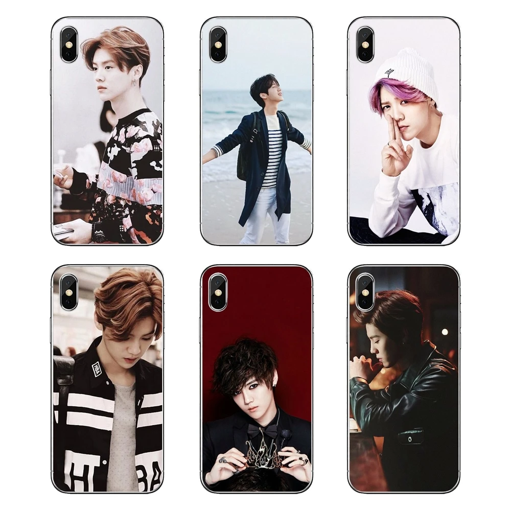 Корея команды KPOP EXO Luhan плакат для Motorola Moto x4 E4 E5 G5 G5S G6 Z Z3 G3 C Play Plus Мягкий Прозрачный