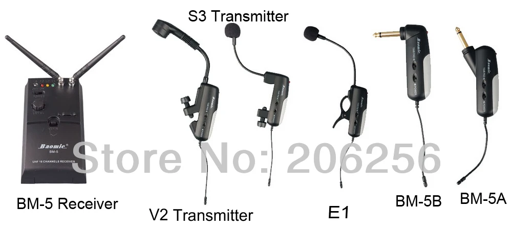 Профессиональная UHF Беспроводная система микрофона Приемник фотопередатчик V2