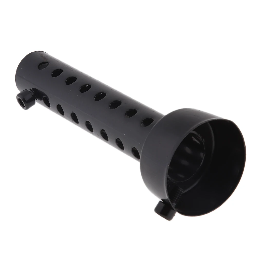 Универсальный 45 мм мотоциклетная угловая вставка выхлопа дефлектор может дБ