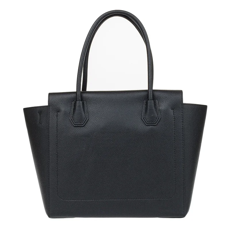 Черная кожаная большая сумка-сэтчел от Michael Kors 30H6GM9S3L Mercer