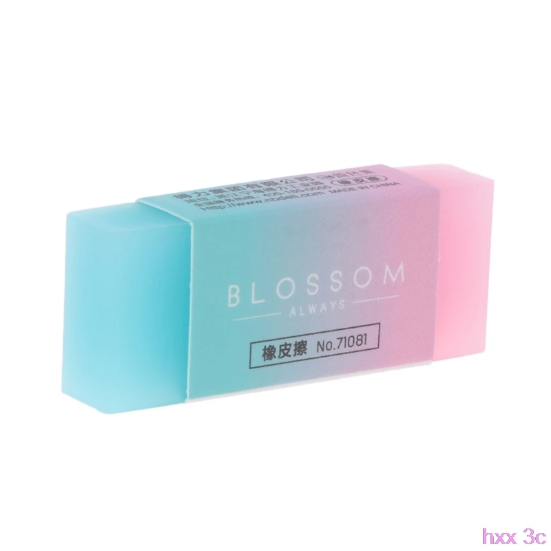 Новый мягкий прочный гибкий кубик милый цветной карандаш резиновые ластики для