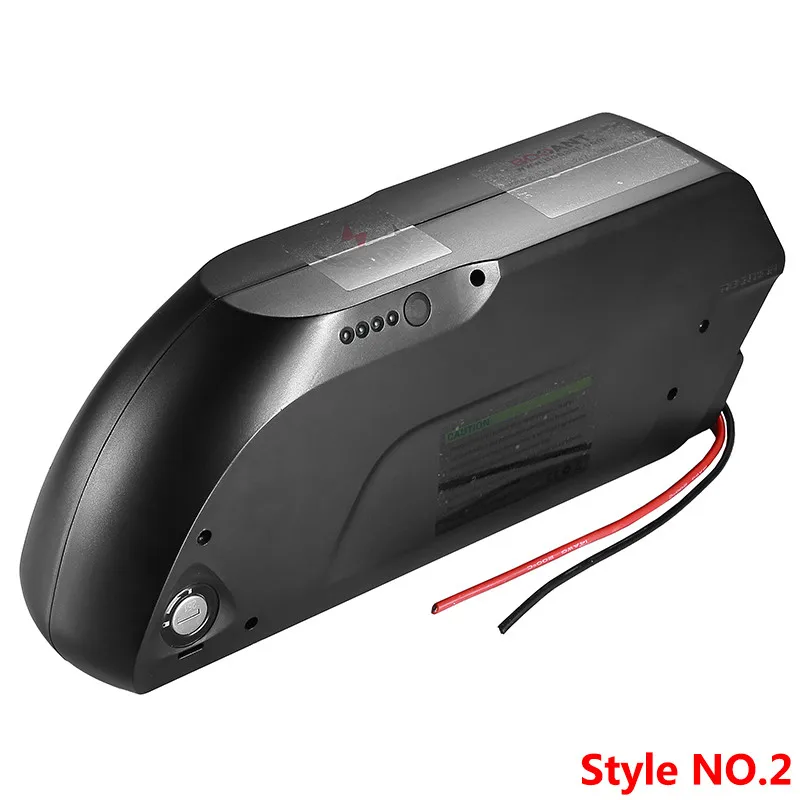 48V 17Ah rechargeable battery for Bafang 750W 1000W motor 13S 5P 48V electric bike battery for Panasonic 18650 cell+ 5A charger - Цвет: Style NO.2