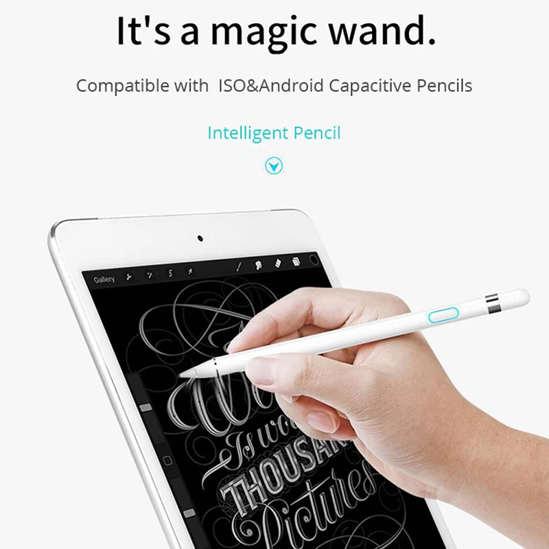 Активный стилус для нового iPad pro 12 9/10 5 умная сенсорная ручка телефона/Android