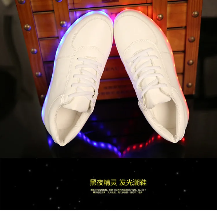 YPYUNA USB зарядное устройство tenis led enfant светящиеся кроссовки детская повседневная