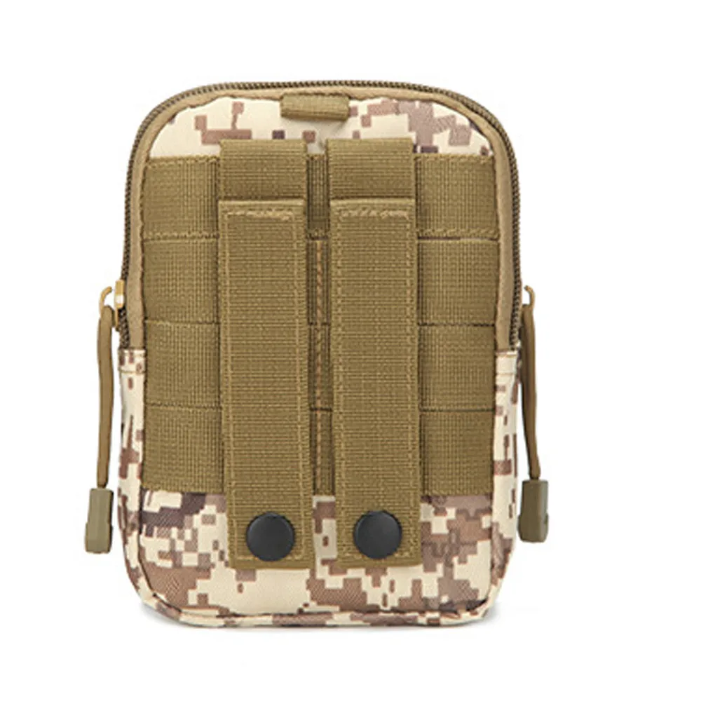 Molle поясные сумки водонепроницаемые мужские повседневные поясные холщовые рабочие поясные сумки армейские военные маленькие сумки с камуфляжным принтом на молнии