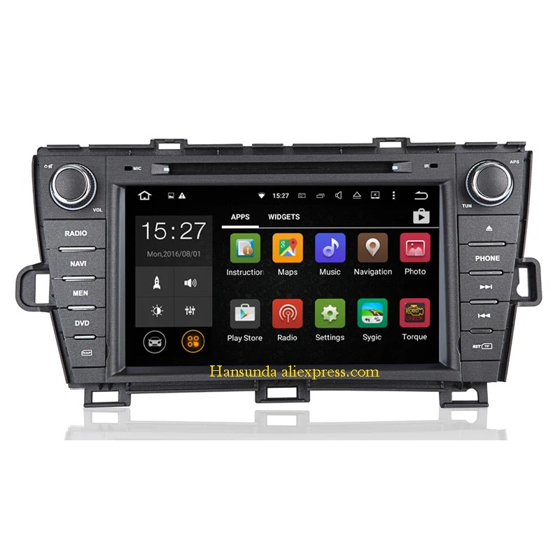 2 ГБ + 16 Android 6 0 емкостный экран 1024*600 автомобильный DVD плеер с 3/4G GPS навигацией радио
