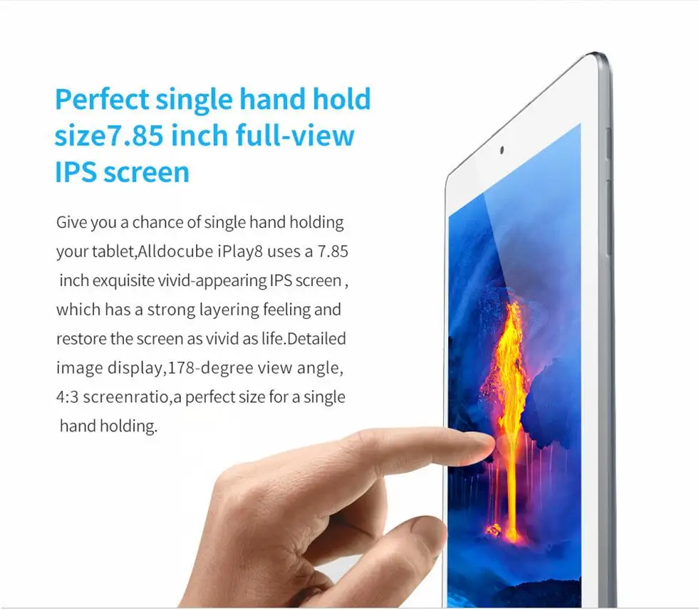ALLDO cube U78 iplay8 планшеты 7,85 дюймов 1024x768 ips Android 6,0 MTK8163 четырехъядерный HDMI gps двойной Wifi 2,4G/5G планшеты ПК