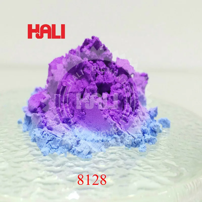 Цветной термохромный пигмент чувствительный к температуре порошок 31 celcius purple to
