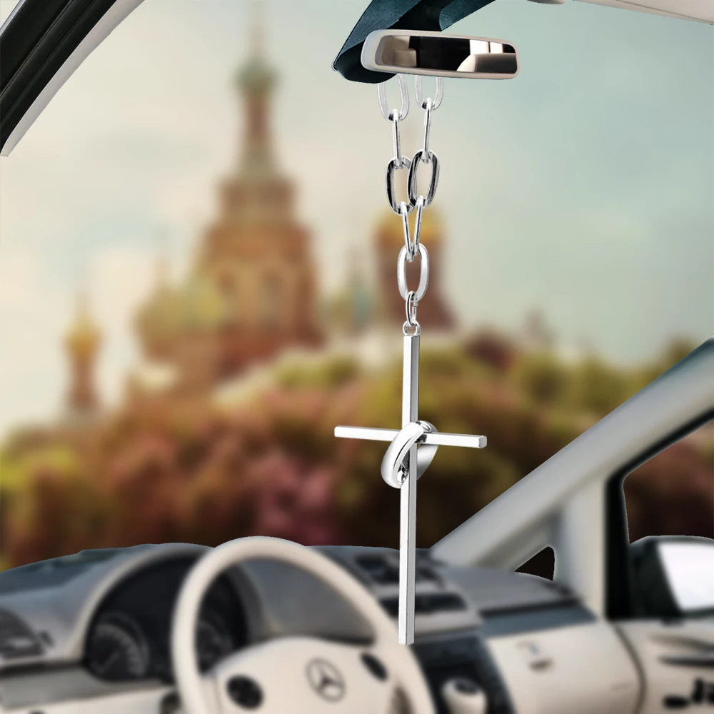 Подвеска для автомобиля кольцо с орнаментом украшение зеркала заднего вида