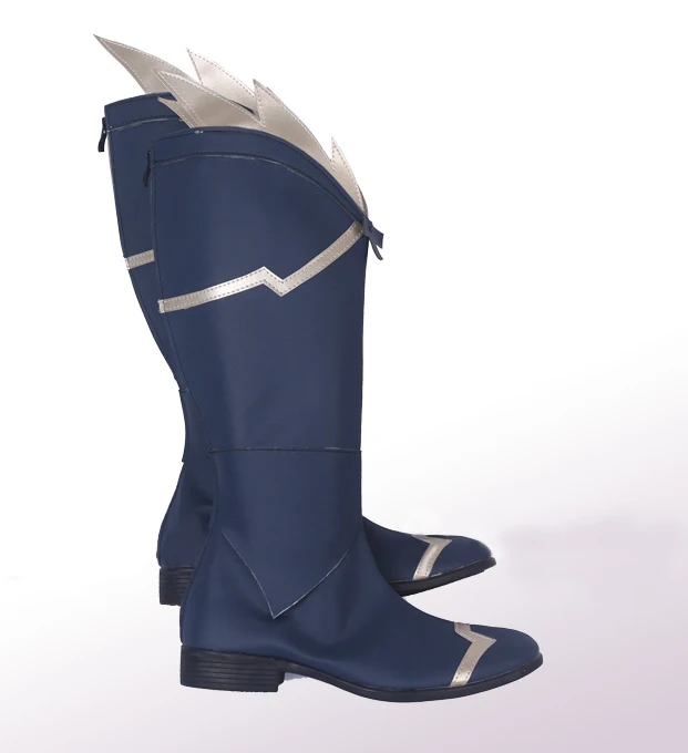 Изготовленные на заказ сапоги для косплея с эмблемой огня Fates Setsuna | Тематическая